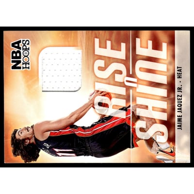 2023-24 Hoops Rise N Shine Memorabilia #26 Jaime Jaquez Jr.