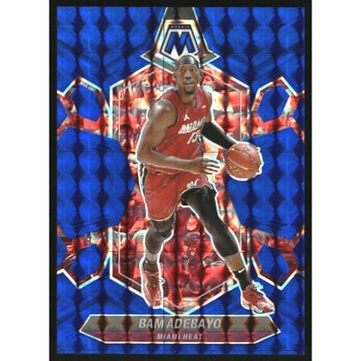2023-24 Panini Mosaic Mosaic Blue #26 Bam Adebayo