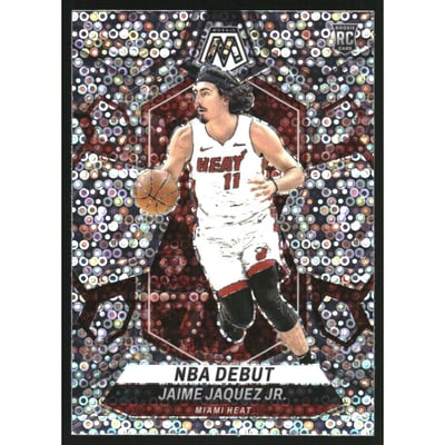 2023-24 Panini Mosaic Mosaic Fast Break Silver #267 Jaime Jaquez Jr./NBA Debut
