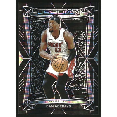 2023-24 Panini Obsidian Electric Etch International #72 Bam Adebayo