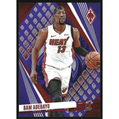 2023-24 Panini Phoenix Purple #103 Bam Adebayo