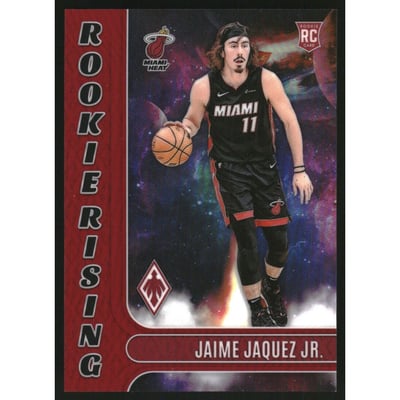 2023-24 Panini Phoenix Rookie Rising Red #24 Jaime Jaquez Jr.