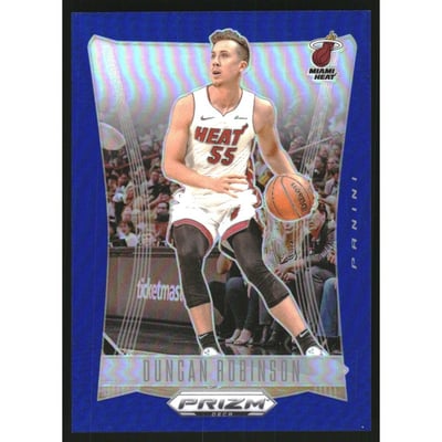 2023-24 Panini Prizm Deca Prizms Blue #236 Duncan Robinson