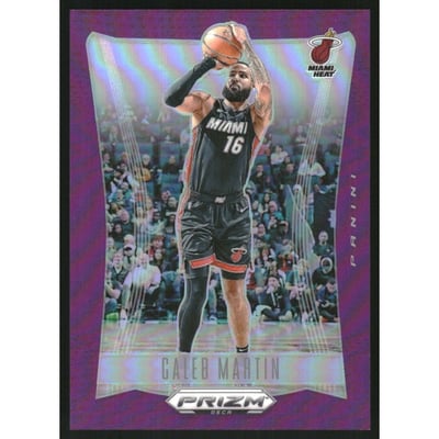 2023-24 Panini Prizm Deca Prizms Purple #139 Caleb Martin