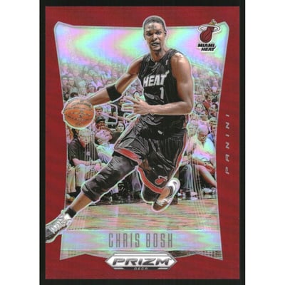 2023-24 Panini Prizm Deca Prizms Red #13 Chris Bosh