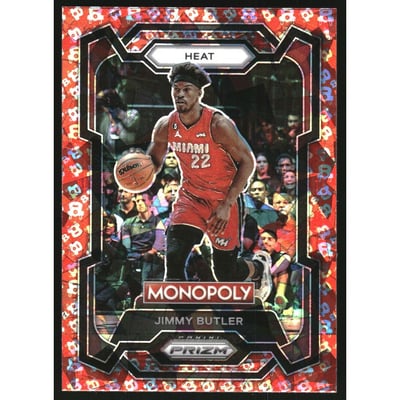 2023-24 Panini Prizm Monopoly Free Parking #46 Jimmy Butler
