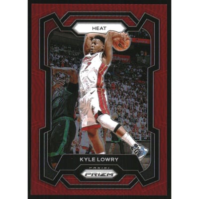 2023-24 Panini Prizm Prizms Red #40 Kyle Lowry