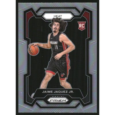 2023-24 Panini Prizm Prizms Silver #137 Jaime Jaquez Jr.