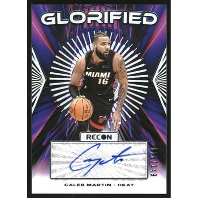 2023-24 Panini Recon Glorified Signatures #15 Caleb Martin/149