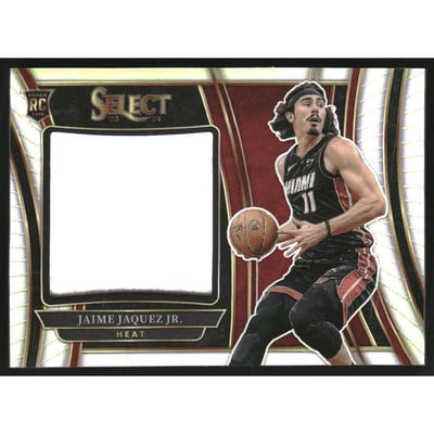 2023-24 Select Jumbo Rookie Swatches #5 Jaime Jaquez Jr.