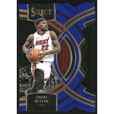 2023-24 Select Prizms Blue Die-Cut #161 Jimmy Butler