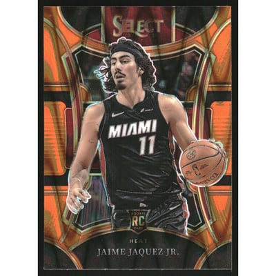 2023-24 Select Prizms Orange Tectonic #302 Jaime Jaquez Jr.