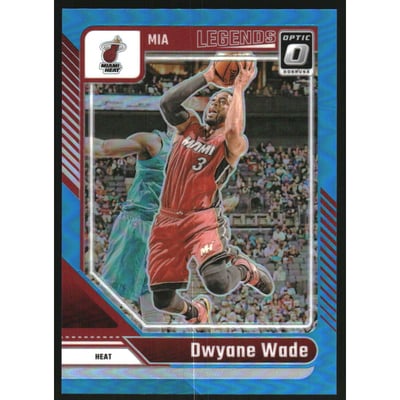 2024-25 Donruss Optic Aqua #231 Dwyane Wade LGD