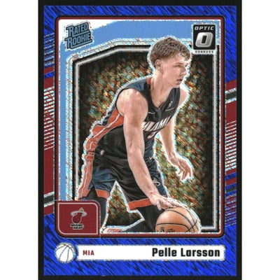 2024-25 Donruss Optic Blue Shimmer #293 Pelle Larsson RR