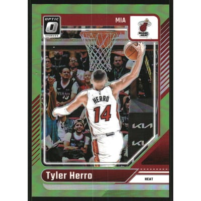 2024-25 Donruss Optic Lime Green #200 Tyler Herro