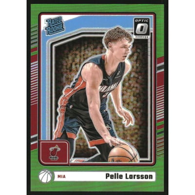2024-25 Donruss Optic Lime Green #293 Pelle Larsson RR