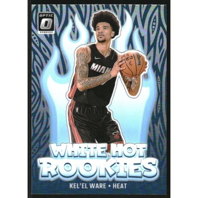 2024-25 Donruss Optic White Hot Rookies Holo #5 Kel'el Ware