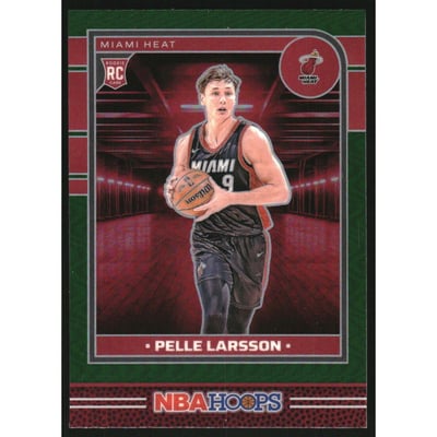 2024-25 Hoops Premium Prizms Green #274 Pelle Larsson