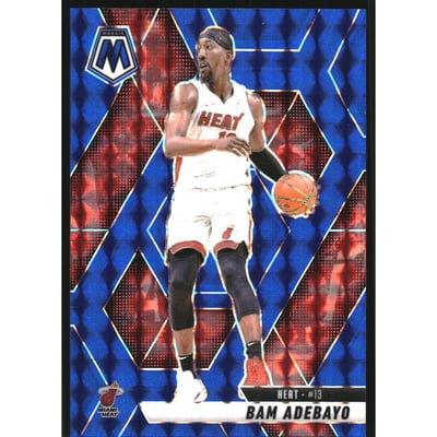 2024-25 Panini Mosaic Mosaic Blue #6 Bam Adebayo