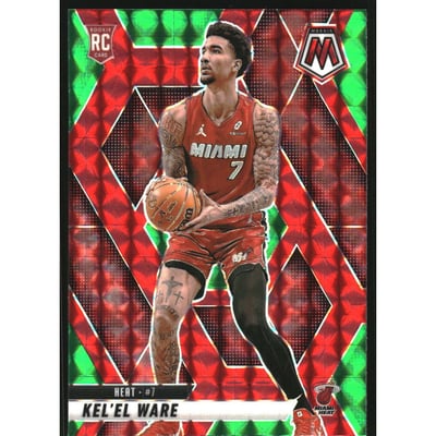 2024-25 Panini Mosaic Mosaic Choice Red and Green #232 Kel'el Ware
