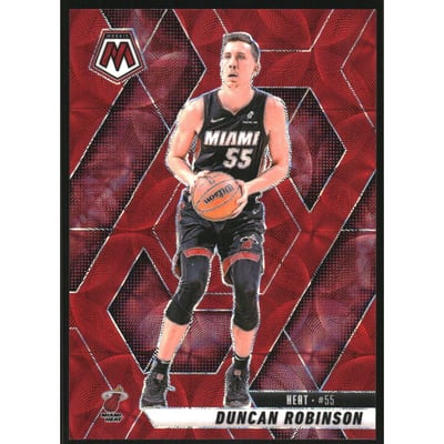 2024-25 Panini Mosaic Mosaic International Red #24 Duncan Robinson