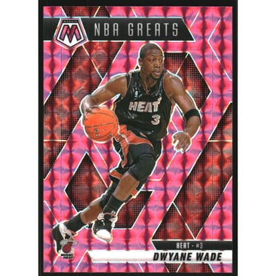 2024-25 Panini Mosaic Mosaic Pink #300 Dwyane Wade/Greats