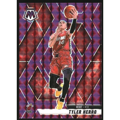 2024-25 Panini Mosaic Mosaic Purple #47 Tyler Herro