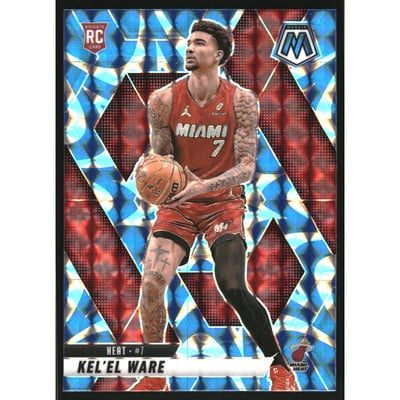 2024-25 Panini Mosaic Mosaic Reactive Blue #232 Kel'el Ware