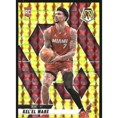 2024-25 Panini Mosaic Mosaic Reactive Yellow #232 Kel'el Ware