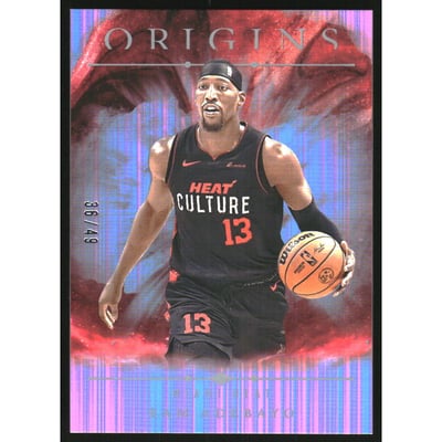 2024-25 Panini Origins Neon Stripes #51 Bam Adebayo