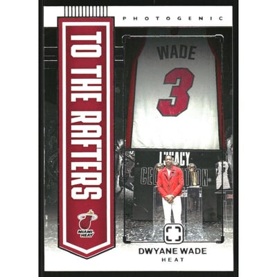 2024-25 Panini PhotoGenic To the Rafters #5 Dwyane Wade