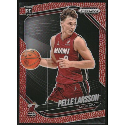 2024-25 Panini Prizm Black Prizms Basketball #130 Pelle Larsson