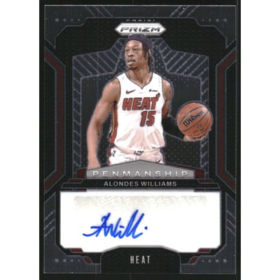 2024-25 Panini Prizm Penmanship #5 Alondes Williams