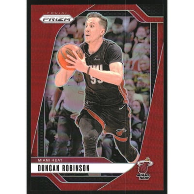 2024-25 Panini Prizm Prizms Basketball #190 Duncan Robinson