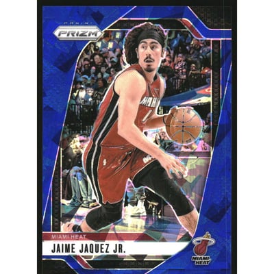 2024-25 Panini Prizm Prizms Blue Ice #138 Jaime Jaquez Jr.