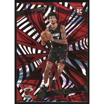 2024-25 Panini Revolution Red Swirl #102 Kel'el Ware