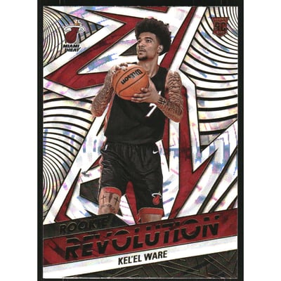 2024-25 Panini Revolution Rookie Revolution Fractal #9 Kel'el Ware