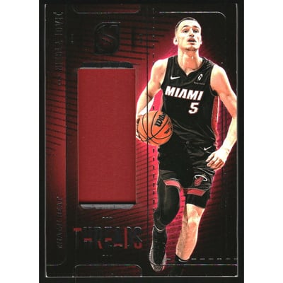 2024-25 Panini Silhouette Threads #58 Nikola Jovic