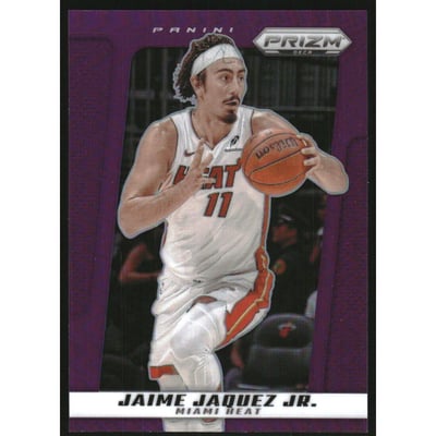 2024-25 Prizm Deca Prizms Purple #32 Jaime Jaquez Jr.