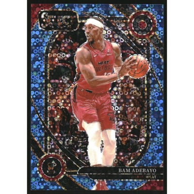 2024-25 Select Light Blue Disco Prizms #221 Bam Adebayo