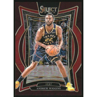 2024-25 Select Maroon Prizms #5 Andrew Wiggins