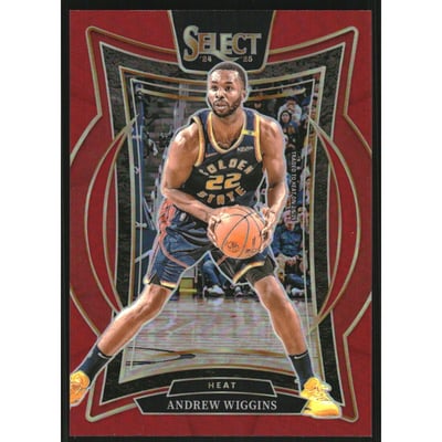 2024-25 Select Red Prizms #5 Andrew Wiggins
