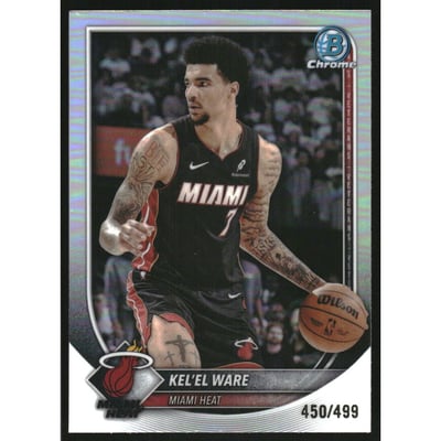 2025-26 Bowman Chrome Refractors #BCV90 Kel'el Ware