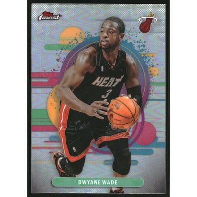2025-26 Finest Refractors #198 Dwyane Wade U