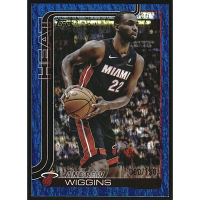 2025-26 Topps Blue Holo Foil #77 Andrew Wiggins