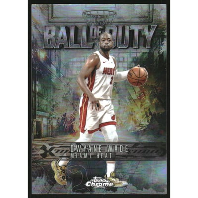 2025-26 Topps Chrome Ball of Duty Refractors #BD16 Dwyane Wade