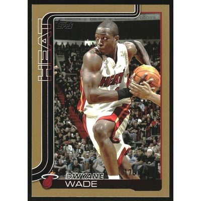2025-26 Topps Gold #261 Dwyane Wade
