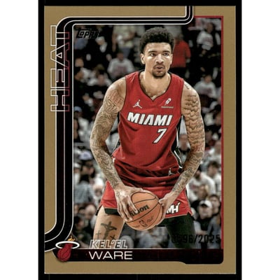 2025-26 Topps Gold #74 Kel'el Ware