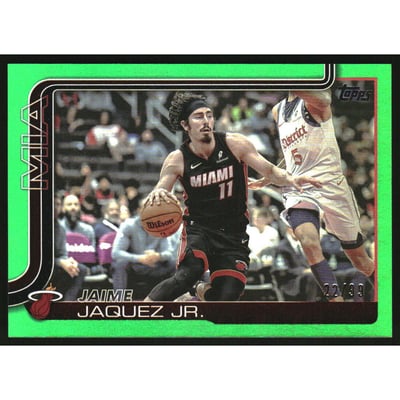 2025-26 Topps Green Rainbow #78 Jaime Jaquez Jr.