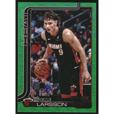 2025-26 Topps Green Rainbow #79 Pelle Larsson